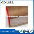 China-Lieferant 0.5 * 1mm hochwertiger PTFE beschichteter Fiberglas-Ineinander greifen-Förderband-Gurt